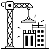 pictogramme d'une grue